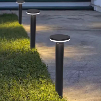 LED vanjska vodootporna svjetiljka za travnjak, moderna dvorišna rasvjeta vrt i krajolik, kućište od aluminija, IP55, 12W