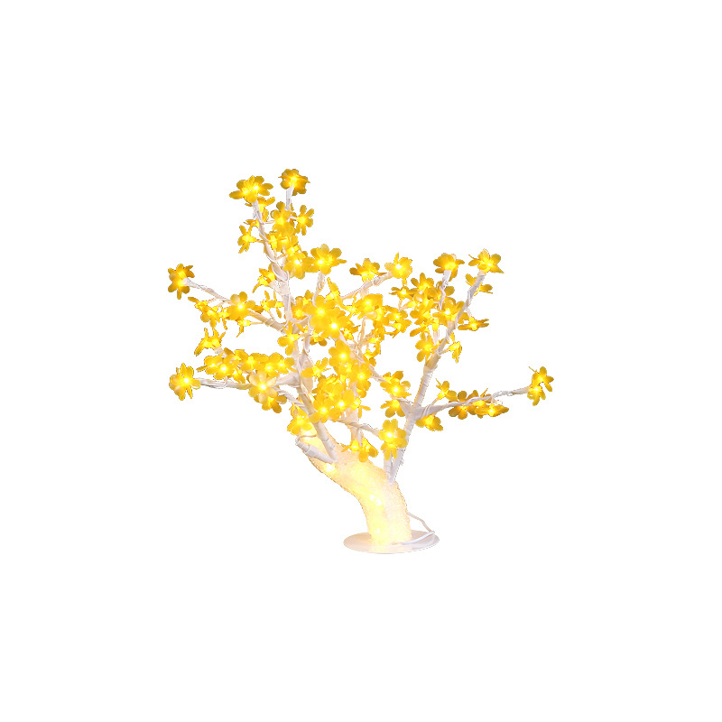 Lumină de peisaj LED pentru exterior, impermeabilă, arbore cristal luminos, înălțime 0,65 m