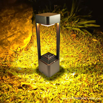 Vanjska vodootporna LED lampa za travu – rasvjeta za vrt i krajolik uz stazu, moderni minimalistički dizajn