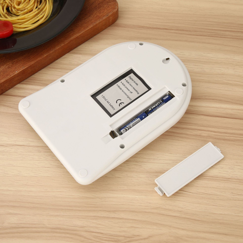 Visoko precizna digitalna kuhinjska vaga za pečenje i hranu, precizno mjerenje, kompaktna elektronička vaga s digitalnim zaslonom, raspon 10 kg/0,1 g