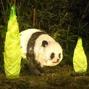 Vanjska LED lampa krajolika, napajana kabelom, dekorativna vrtna svjetiljka u obliku bambusovih mladica, podna lampa za vrt i vilu, kreativna