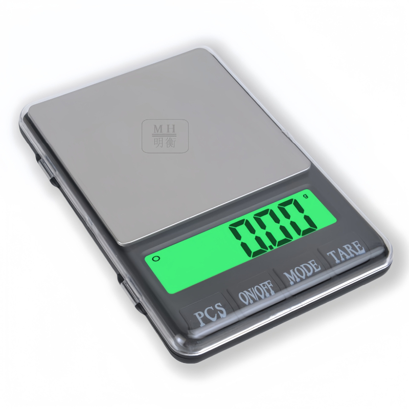 MH-999 Ručna digitalna vaga za nakit, prijenosna precizna vaga s točnošću 0,01 g — raspon mjerenja 600 g/0,01 g, 3 kg/0,1 g, 1 kg/0,01 g
