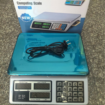 Elektronička vaga za označavanje cijena s držačem, raspon 40 kg/50 kg, za komercijalnu uporabu