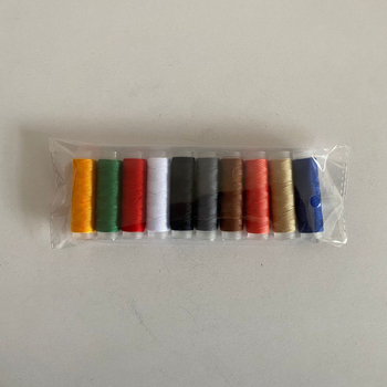 Set pamukovih konaca za šivanje, 10 boja, mali kolutići za ručno šivanje, DIY