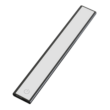 Изключително тънка презареждаща се LED лента за гардероби и шкафове, магнитно самозалепваща се
