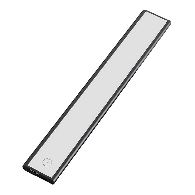 Изключително тънка презареждаща се LED лента за гардероби и шкафове, магнитно самозалепваща се