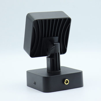 Lampă pătrată pliabilă pentru plante cu șină magnetică încorporată, spot LED inteligent încastrat pentru casă, negru