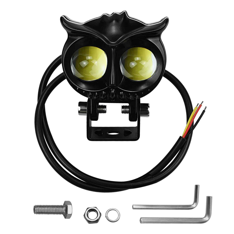 Cat-Eye LED reflektor elektromos motorkerékpárhoz – ultra‑fényes külső fényszóró, magas és alacsony fényerő