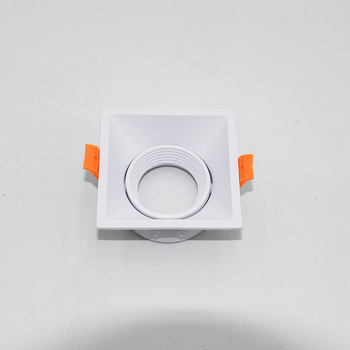 LED ugrađeno stropno svjetlo, kvadratni downlight, aluminijsko kućište, 220V, 3000K/4000K/6000K, CRI ≥90, dimenzije 100×50 mm, otvor Ø83 mm