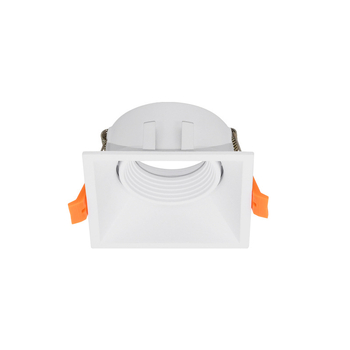 LED ugrađeno stropno svjetlo, kvadratni downlight, aluminijsko kućište, 220V, 3000K/4000K/6000K, CRI ≥90, dimenzije 100×50 mm, otvor Ø83 mm