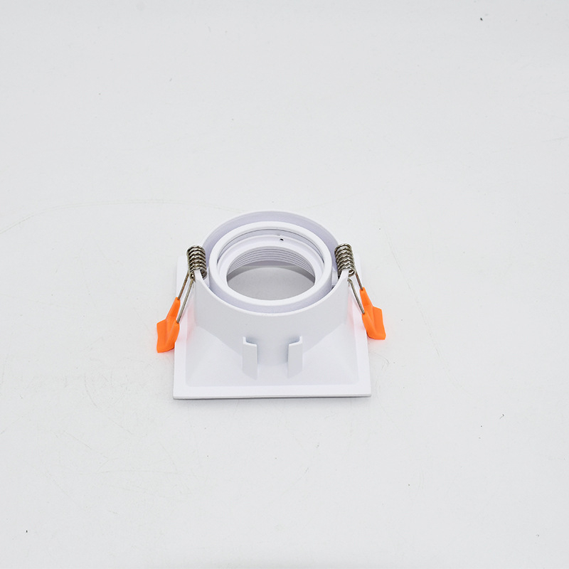 LED ugrađeno stropno svjetlo, kvadratni downlight, aluminijsko kućište, 220V, 3000K/4000K/6000K, CRI ≥90, dimenzije 100×50 mm, otvor Ø83 mm