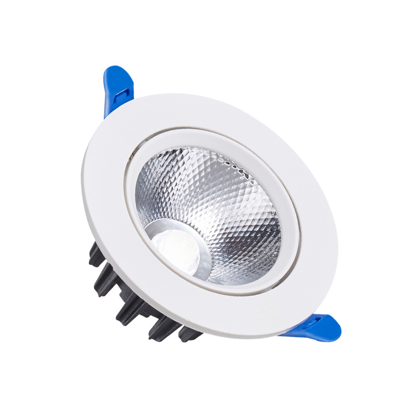 Ugrađeni COB LED downlight za plafon – kružni usmjereni downlight za dnevni boravak i trgovinu odjeće