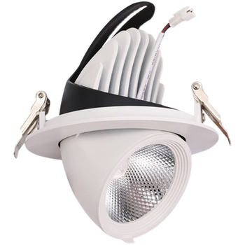 LED reflektor sa slonovim nosom, ugrađen u rastegnuti strop, pozadina trgovine odjećom, 30W/40W, podesivi kut