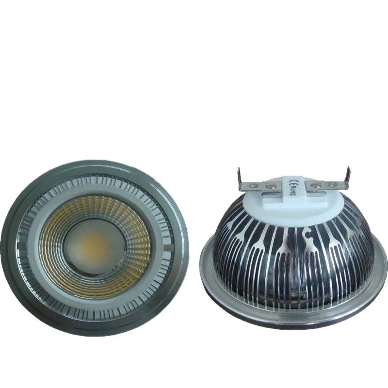 ES111 COB reflektor 9W LED reflektor GU10 G53 AR111 AR111 85-265V žarulja grah oblika
