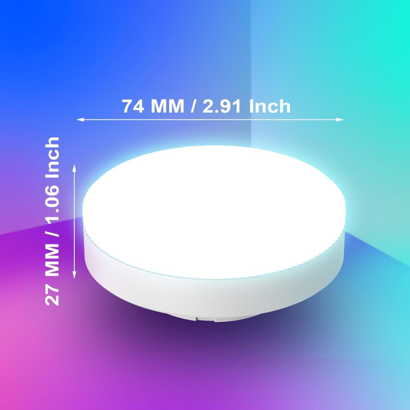 Graffiti WiFi Pametna GX53 Spot Žarulja LED 220V RGBCW 7W 700lm Mini