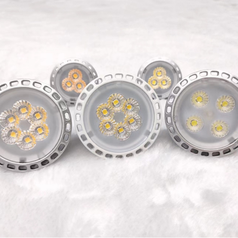 MR11 LED spot svjetlo s aluminijskim kućištem, 4W/3W, 12–48V, bez COB, energetski štedljiva rasvjeta