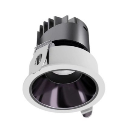 75 mm COB anti-glare downlight, 8–15W, 3000K topla bijela, za trgovine odjeće, namještaja i nakita, LED downlight