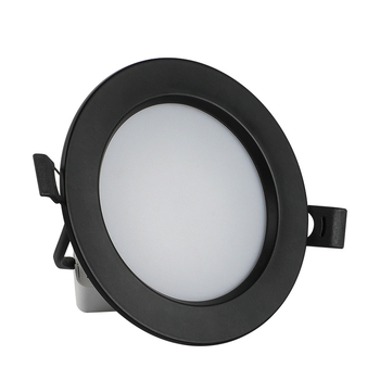 LED ugrađeni downlight za strop, 2,5–4 inča, crno-bijeli odljev, protiv odsjaja i magljenja