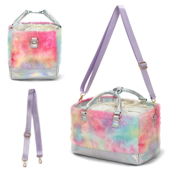 Nova ženska crossbody torba s duginim dizajnom, makaron stil kamping organizator, torba za pohranu u jelly bojama