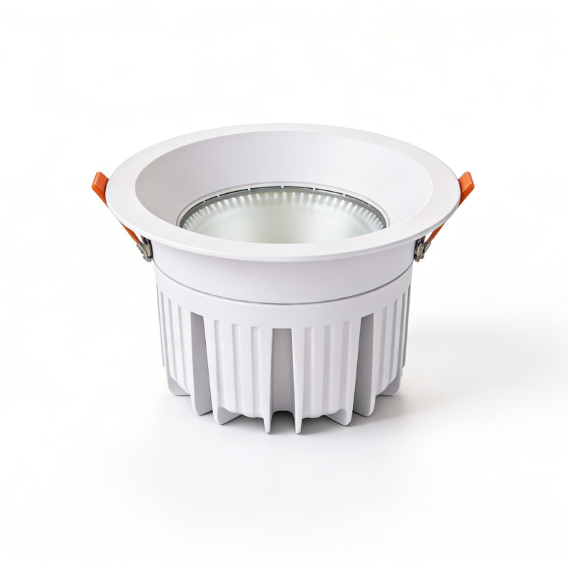 Duboko anti-odsjajni LED ugradni downlight, otvor 8 inča (200 mm), hladno bijela 6500K