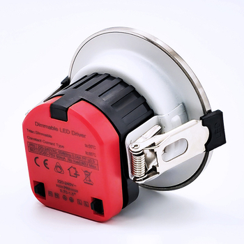 Ugrađeni LED downlight za hotelske plafone, anti-sjaj, vodootporan za kupaonicu