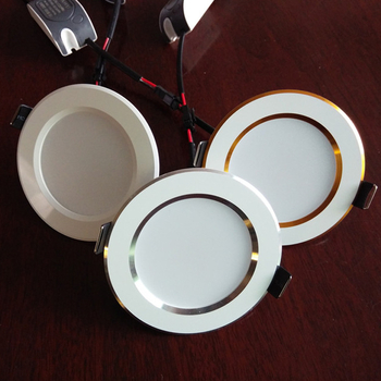 LED ultra-tanki srebrni ugrađeni downlight, 2-inčni otvor (50 mm), pogodan za otvore stropa od 4–5 inča