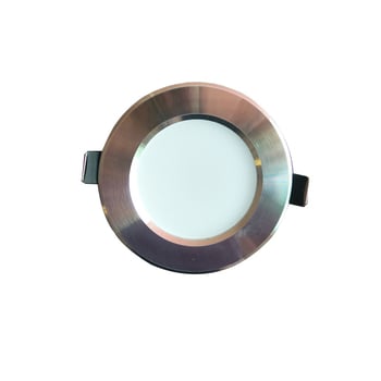 LED ultra-tanki srebrni ugrađeni downlight, 2-inčni otvor (50 mm), pogodan za otvore stropa od 4–5 inča