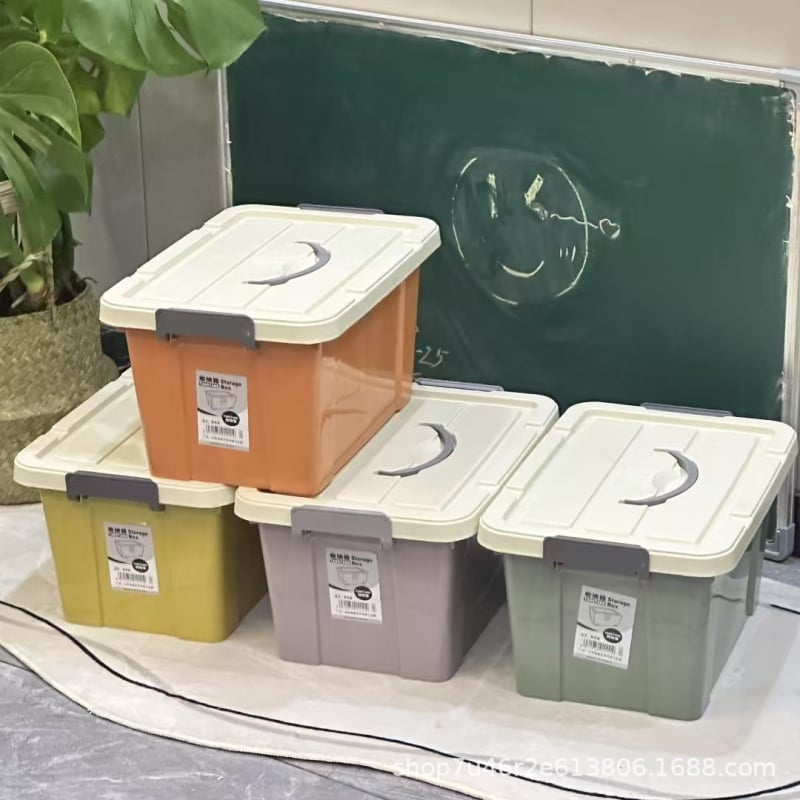 Čvrsta plastična kutija za kućnu upotrebu, višenamjenski organizator za igračke, odjeću i deke