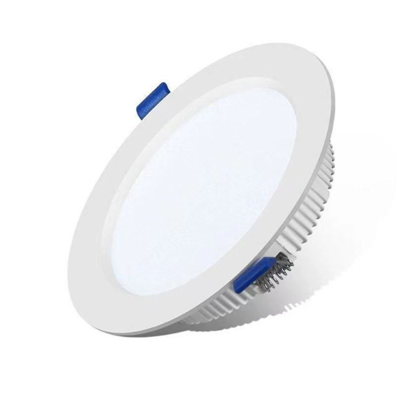LED ugrađeni downlight, crna, 6000K bijela, aluminijsko kućište, skrivena montaža, energijska ušteda, 11–15W