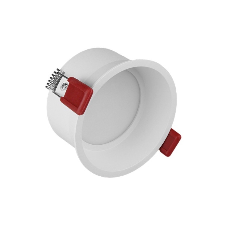 LED ugrađeni downlight s antiglare efektom, 6000K bijela, uski okvir, za dnevnu sobu, hodnik ili izložbeni prostor