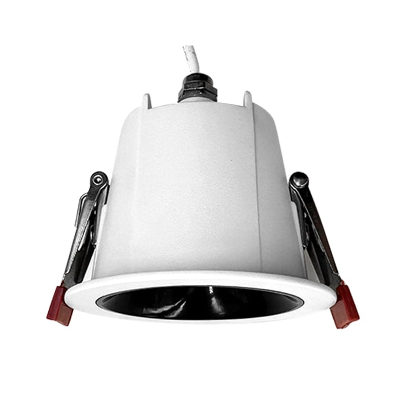 LED COB ugradna plafonjera za kupaonicu i kuhinju, vodootporna, anti-glare, 3000K