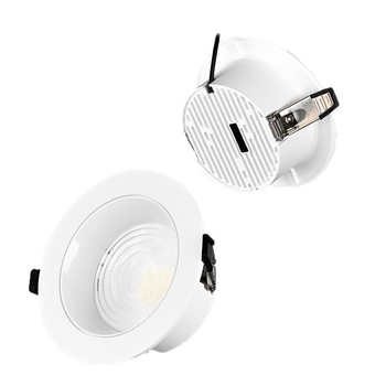 Ultra-tanki LED ugrađeni downlight, 9–12W, dnevni boravak, hodnik ili spavaća soba, aluminijsko kućište, 3000K/4000K/6500K