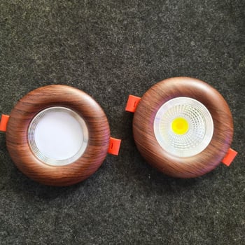 Novi kineski stil downlight za strop s dizajnom bikova oka, ugrađena LED svjetiljka za dnevni boravak, 7,5 rupa
