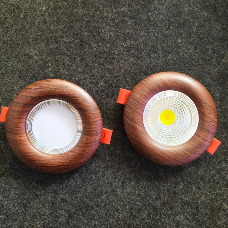 Novi kineski stil downlight za strop s dizajnom bikova oka, ugrađena LED svjetiljka za dnevni boravak, 7,5 rupa
