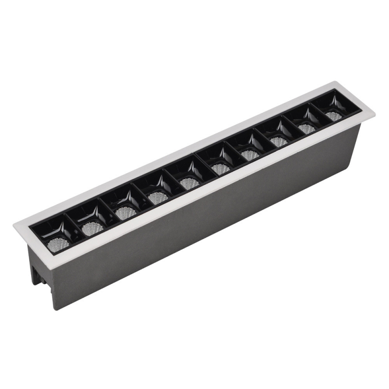 20W ugrađeno COB linearno LED svjetlo za izloge, hotele i trgovine odjećom