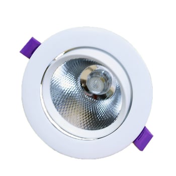 Ugradena LED stropna svjetiljka, unutarnji spot s anti-glare, skriveni downlight za komercijalne prostore, 6000K bijela, 16–20W, aluminij