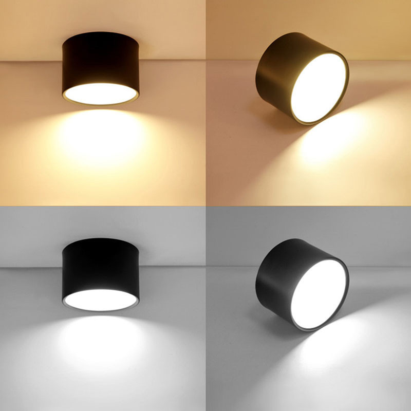 LED downlight za površinsku montažu, bez bušenja, 6-8 inča, za izložbene dvorane, trgovačka središta i trgovine.