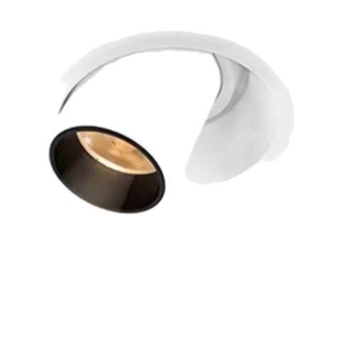 LED ugrađeni dugi tubni spot svjetlo s teleskopskim podešavanjem kuta za strop, nordičkog stila, za barove i izložbene prostore