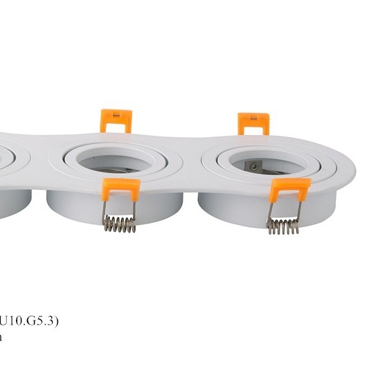 Ovalni GU10 LED downlight, ugrađeno stropno svjetlo MR16, dimmabilno, niskim naponom