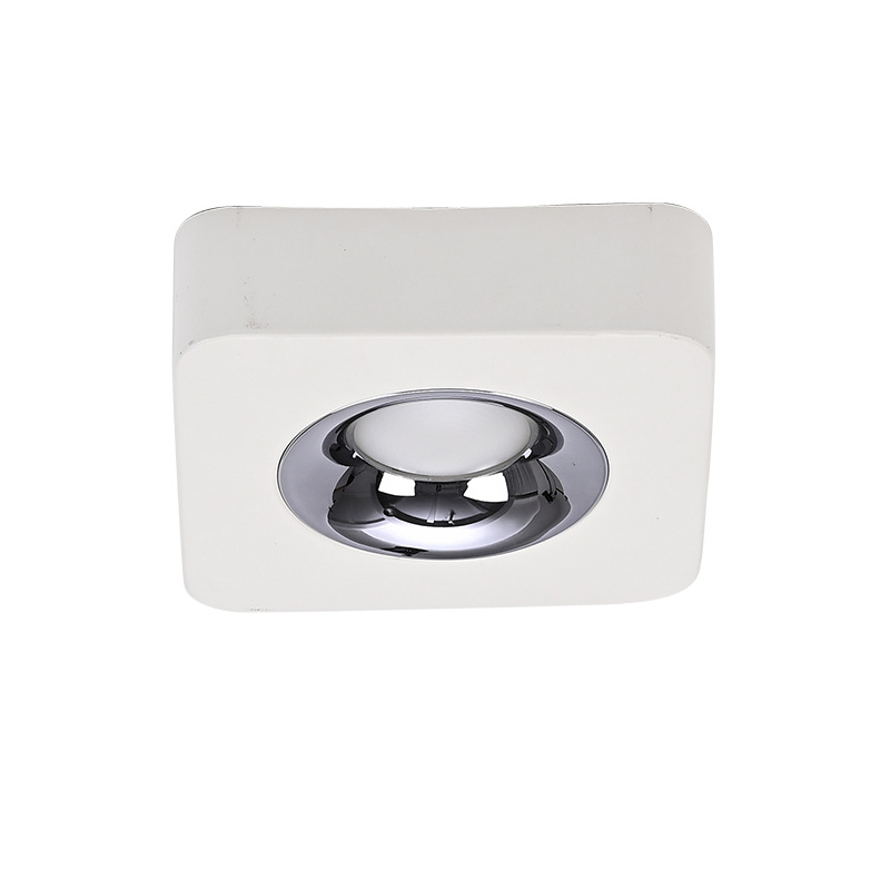 Ultra-tanki LED spot za površinsku montažu, anti-glare, četveroglavni kvadratni stropni downlight za dnevni boravak i spavaću sobu