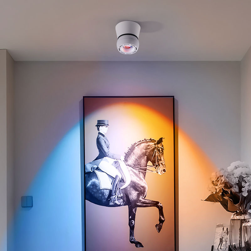 LED ugradno zidno wash svjetlo za hodnik i spavaću sobu, moderni minimalistički stil, Dawn Blue