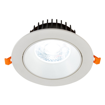 Ugrađeni LED usmjereni reflektor s COB LED-om i antirefleksijom, aluminijsko kućište, 220V, za dom i trgovine odjećom