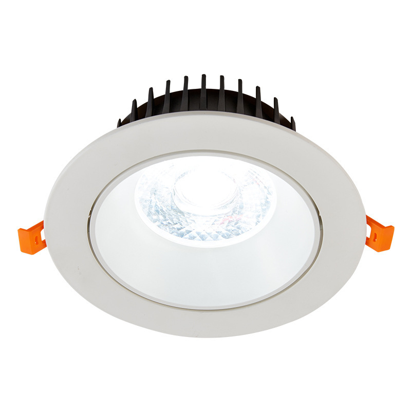 Ugrađeni LED usmjereni reflektor s COB LED-om i antirefleksijom, aluminijsko kućište, 220V, za dom i trgovine odjećom