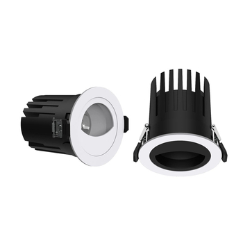 LED spot za ogledalo za šminkanje - ugrađeni duboki kućište, downlight s anti-odsjajem za kupaonicu