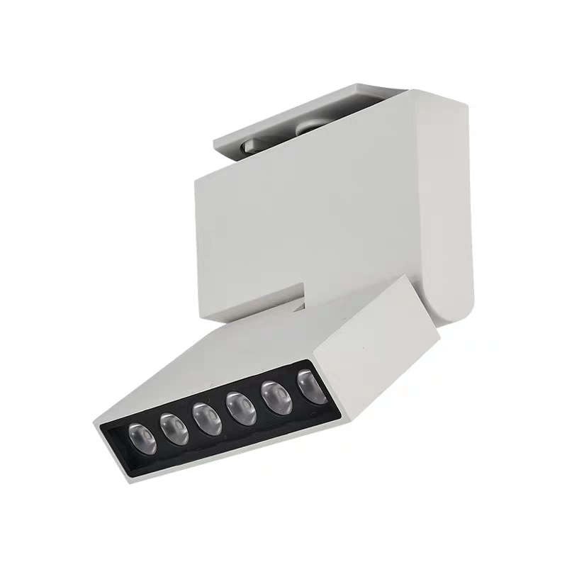 LED linearni magnetski profil za strop, ugrađene spot svjetiljke za pranje zida, aluminijsko kućište