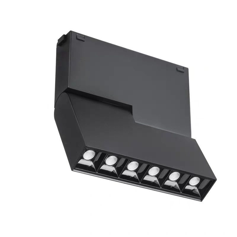 LED linearni magnetski profil za strop, ugrađene spot svjetiljke za pranje zida, aluminijsko kućište