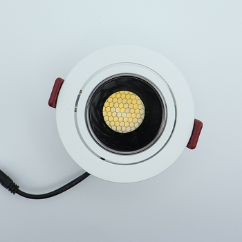 COB LED ugrađene svjetiljke u obliku brda, s anti-glare efektom, downlight, prilagodljivo za hotel i dom