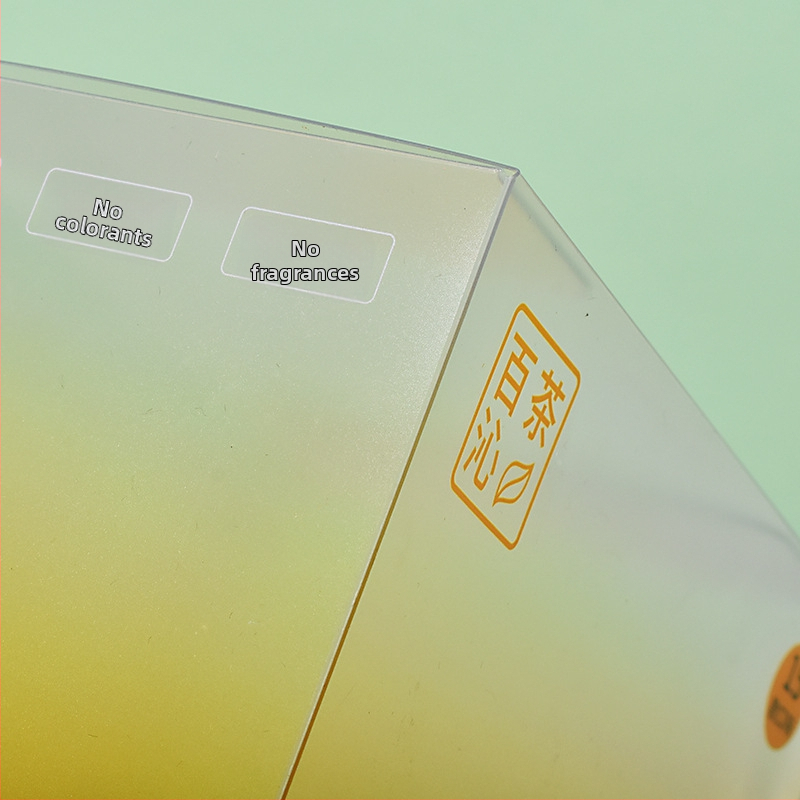 PVC kutija za pakiranje s matnim prozirnim PP pokrovom, prilagodljiva kozmetička kutija za čaj, igračke i kavu s logom