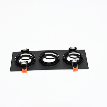 LED dvostruka ugrađena stropna svjetiljka, pravokutni otvor 16×8, dvostruki red downlight