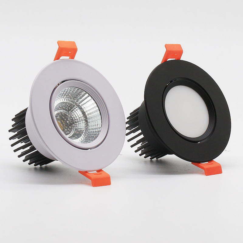 Ugrađene COB LED plafonske downlight svjetiljke s anti-sjajnim učinkom pranja zida, za hotele i kućnu upotrebu, set od 75 komada
